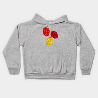 Raspberries Kids Hoodie